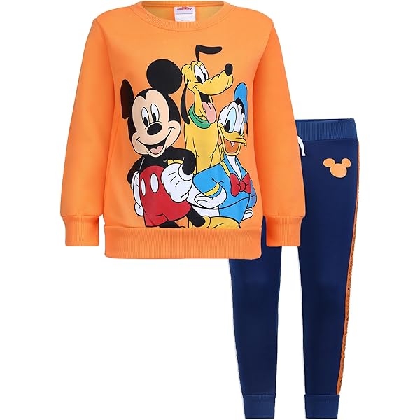 Amazon.com: Disney Mickey Mouse Toddler Boys Half Zip Sweatshirt